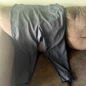 Black gap athletic joggers